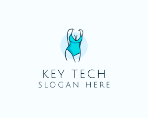 Sexy Bikini Swimsuit Body  logo design