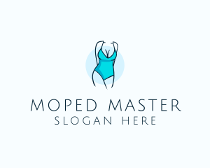 Sexy Bikini Swimsuit Body  logo design