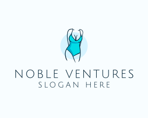 Sexy Bikini Swimsuit Body  logo design