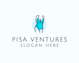 Sexy Bikini Swimsuit Body  logo design