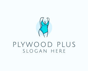 Sexy Bikini Swimsuit Body  logo design