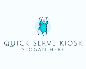 Sexy Bikini Swimsuit Body  logo design