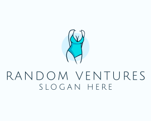 Sexy Bikini Swimsuit Body  logo design