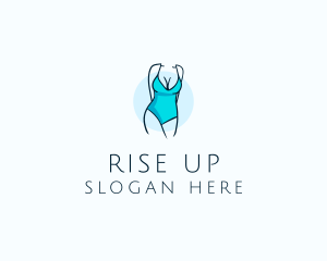 Sexy Bikini Swimsuit Body  logo design