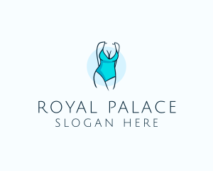 Sexy Bikini Swimsuit Body  logo design