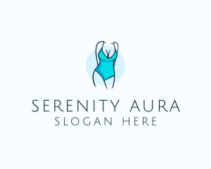 Sexy Bikini Swimsuit Body  logo design