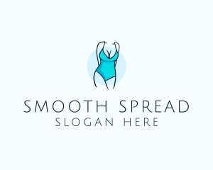 Sexy Bikini Swimsuit Body  logo design