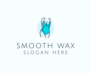 Sexy Bikini Swimsuit Body  logo design