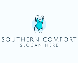 Sexy Bikini Swimsuit Body  logo design