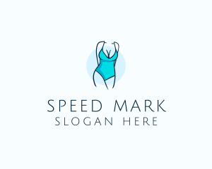 Sexy Bikini Swimsuit Body  logo design