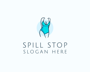 Sexy Bikini Swimsuit Body  logo design