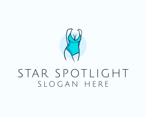 Sexy Bikini Swimsuit Body  logo design