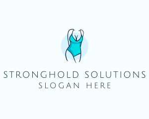 Sexy Bikini Swimsuit Body  logo design