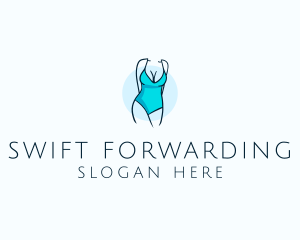 Sexy Bikini Swimsuit Body  logo design