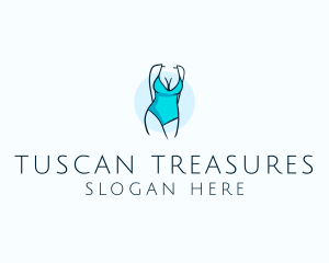 Sexy Bikini Swimsuit Body  logo design