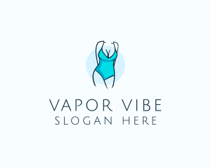 Sexy Bikini Swimsuit Body  logo design