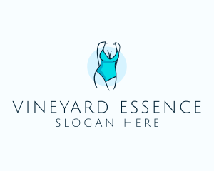 Sexy Bikini Swimsuit Body  logo design