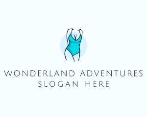 Sexy Bikini Swimsuit Body  logo design