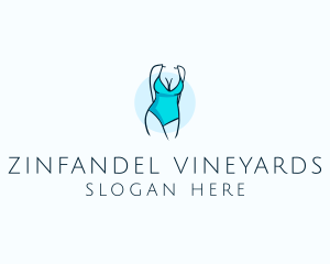 Sexy Bikini Swimsuit Body  logo design