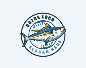 Seafood - Tuna Fish Fishery logo design