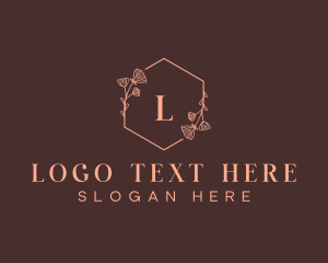 Fragrance - Floral Beauty Makeup logo design