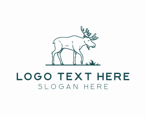 Reserve - Wild Moose Sanctuary logo design