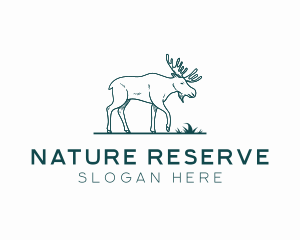 Reserve - Wild Moose Sanctuary logo design