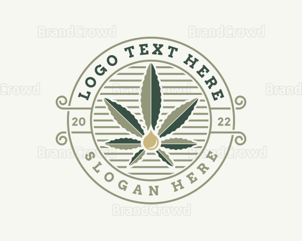 Medicinal Cannabis Hemp Logo