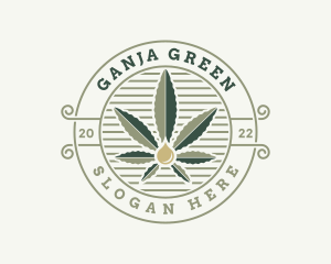 Medicinal Cannabis Hemp logo design