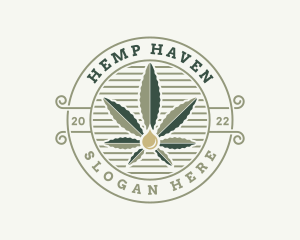 Medicinal Cannabis Hemp logo design