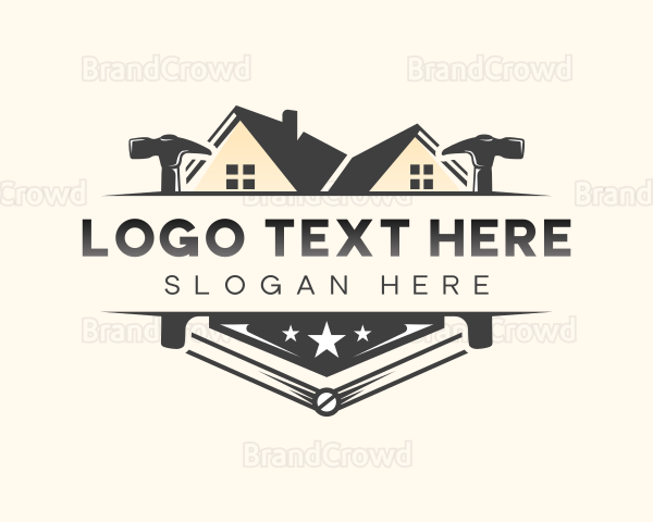 Hammer Construction Builder Logo