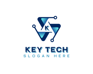 Cyber AI Technology logo design