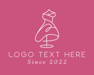 Boutique - Fashion Dressmaker Mannequin logo design