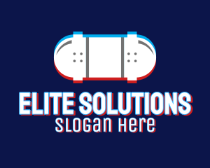 Glitch Skateboard Esports Logo