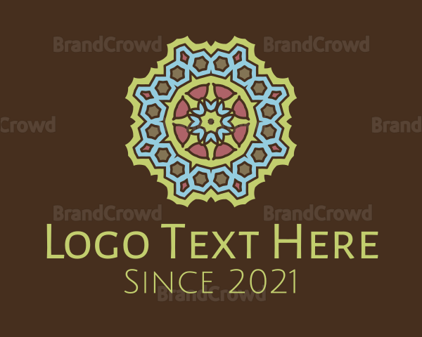 Ornamental Geometric Pattern Logo
