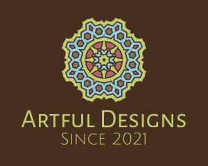 Ornamental Geometric Pattern  logo design