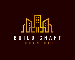 Building Architecture Construction logo design