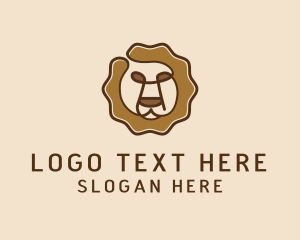 Zoo - Wild Lion Mane logo design