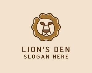 Wild Lion Mane logo design