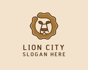 Wild Lion Mane logo design