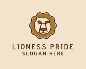 Wild Lion Mane logo design