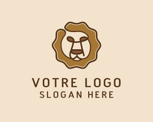 Safari - Wild Lion Mane logo design