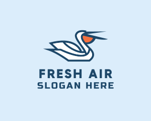 Pelican Beach Travel logo design