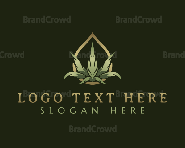 Premium Marijuana Cannabis Logo