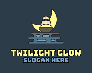 Twilight - Moon Pirate Cruise logo design