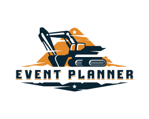 Excavator Mining Equipment Logo