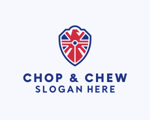 Ranking - British Eagle Shield logo design