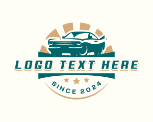 Machine - Automotive Car Restoration logo design