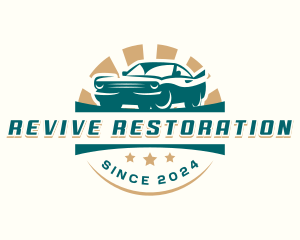 Restoration - Automotive Car Restoration logo design