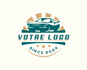 Repair - Automotive Car Restoration logo design